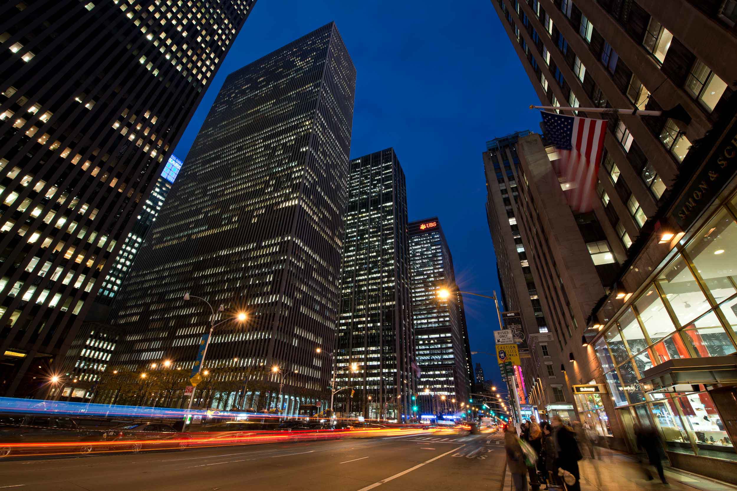 6th-avenue-night-architecture-high-rise-manhattan-midtown-new-york-city-usa-america