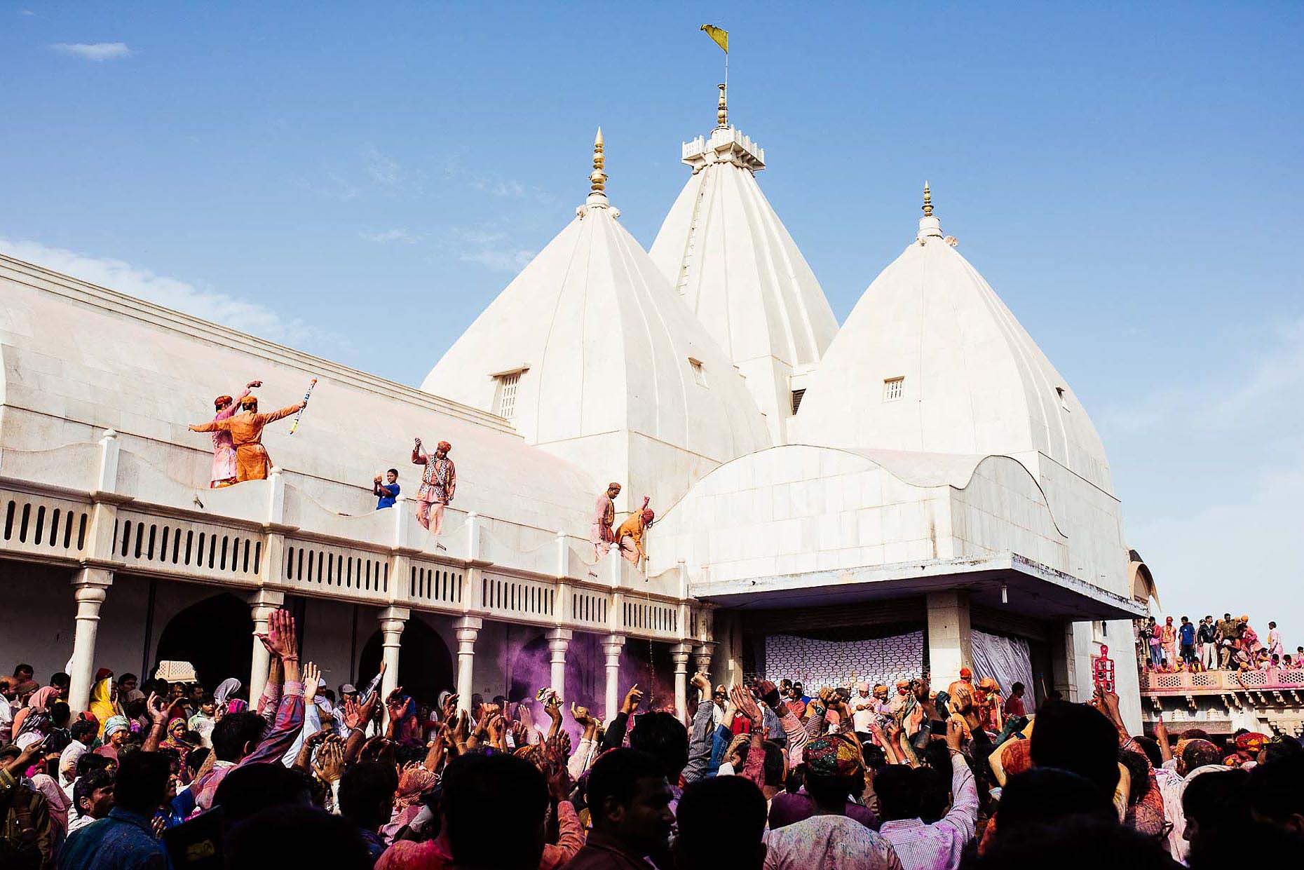 Holi-Festival-Nand-Rae-Temple-Nandagaon-Braj-Colour-India