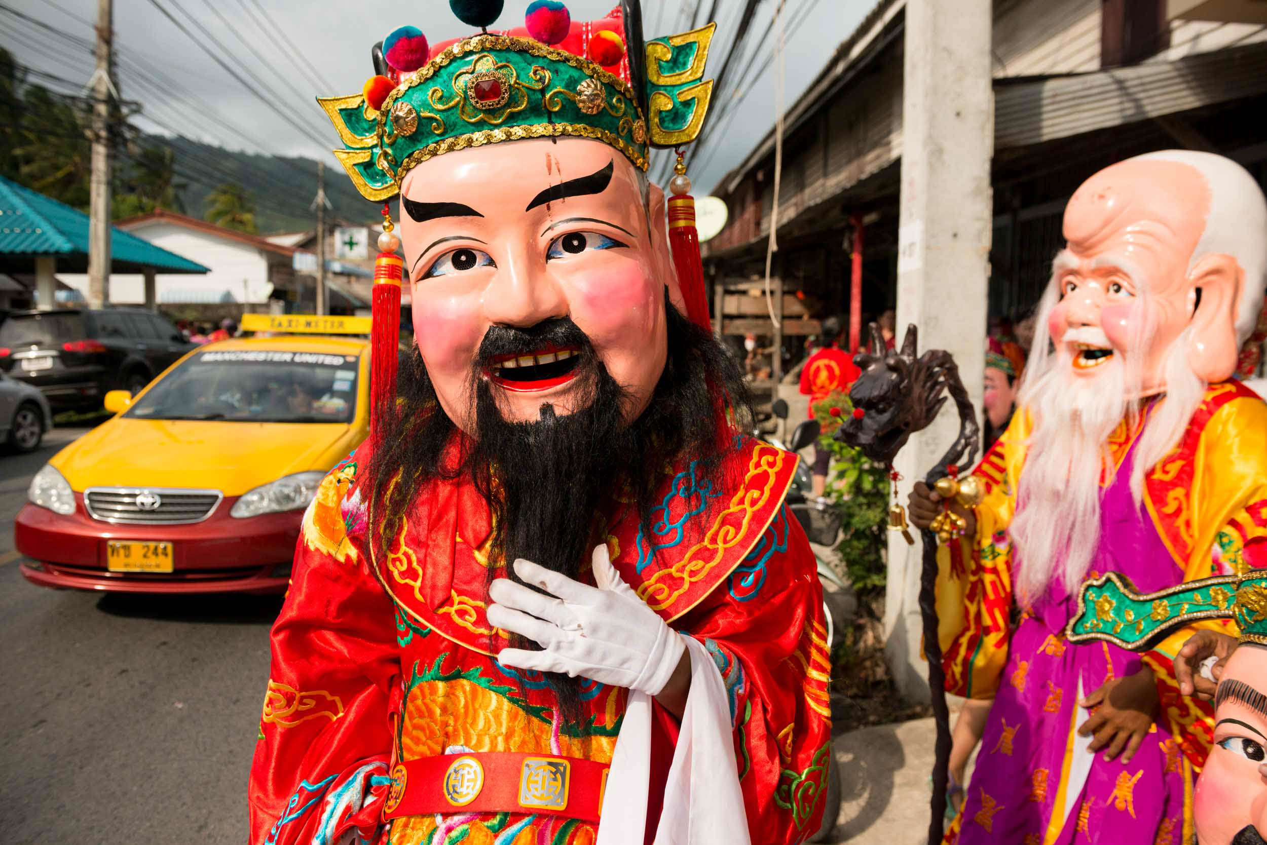 chinese-new-year-festival-celebration-costume-street-ko-samui-thailand