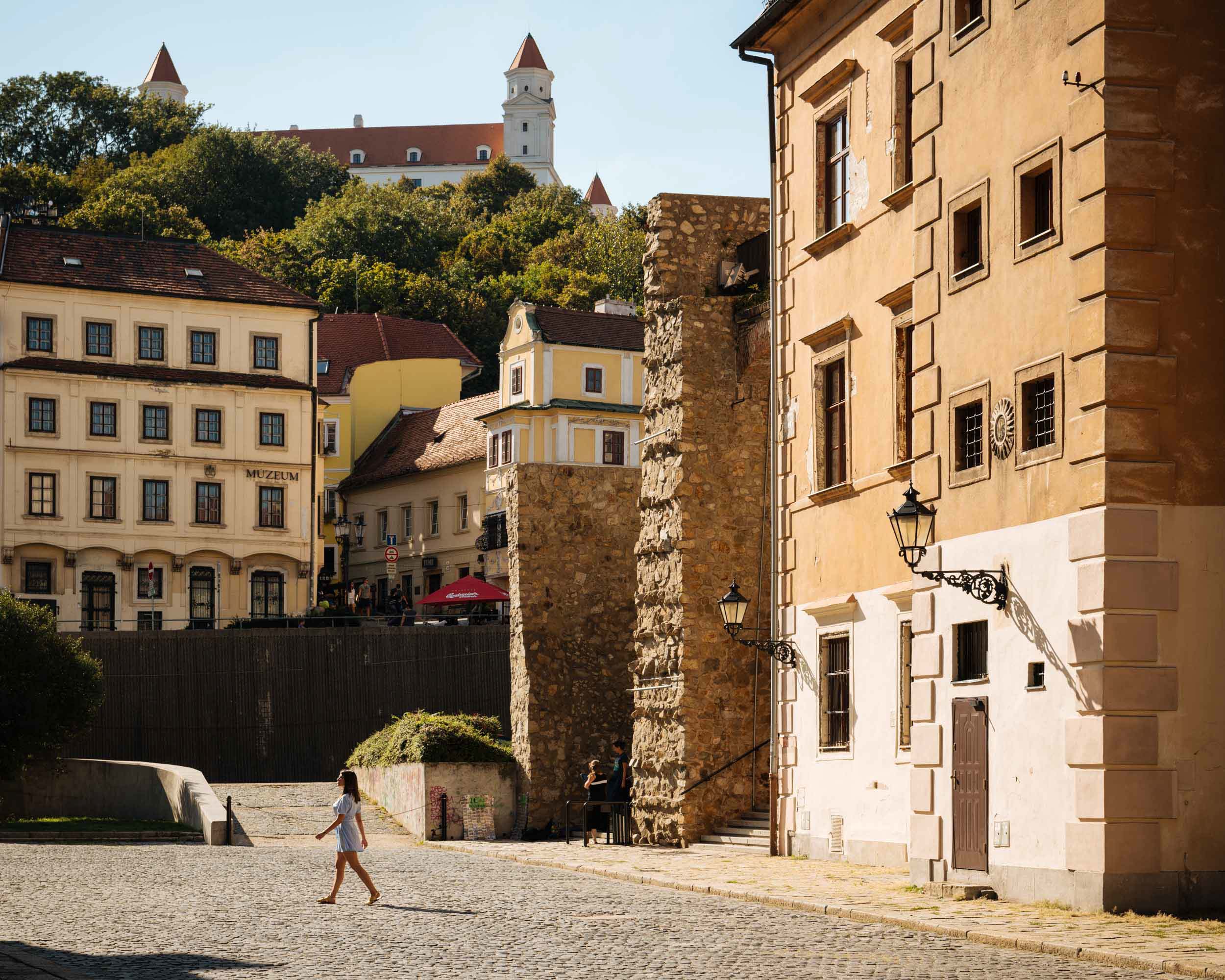 cobbled-street-travel-destination-bratislava-slovakia-eastern-europe