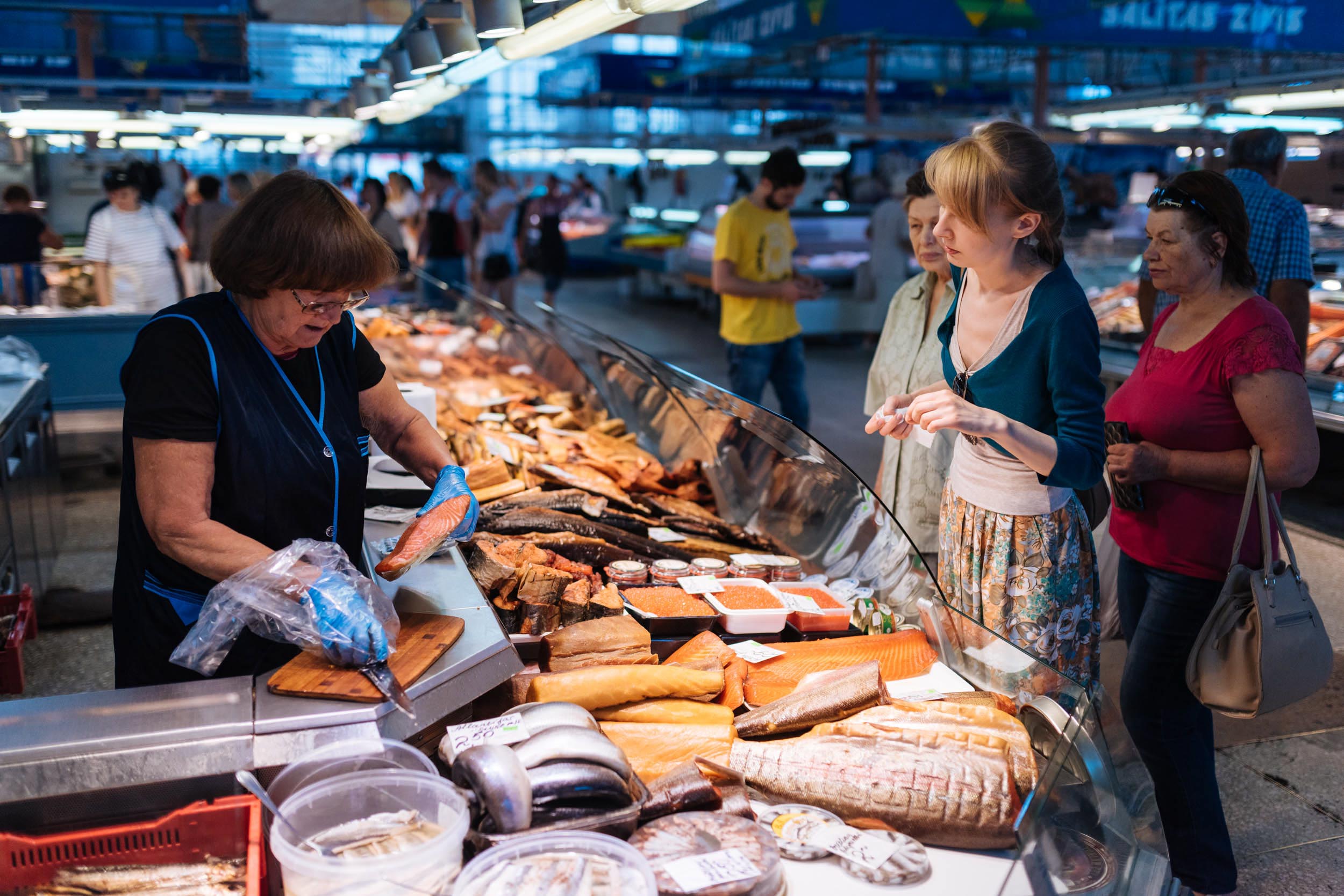 fishmonger-fish-market-latvian-riga-latvia