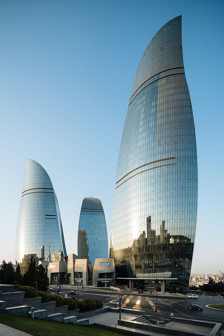 Flame Towers Modern Architecture Baku Travel Azerbaijan   Flame Towers Modern Architecture Baku Travel Azerbaijan 